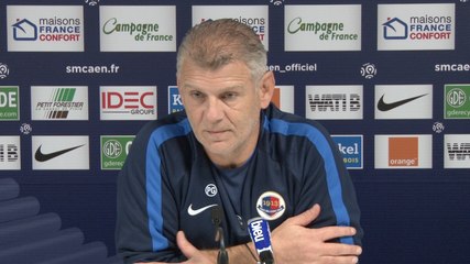 La conférence de presse avant Bordeaux - SMCaen