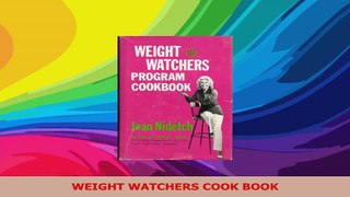 WEIGHT WATCHERS COOK BOOK PDF