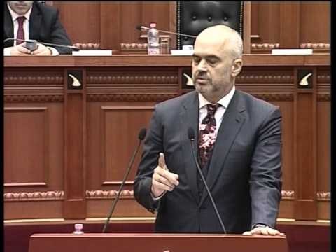 EDI RAMA REAGON NE PARLAMENT PER TRITOLIN PD PO USHTRON DHUNE VERBALE NDAJ TAHIRIT LAJ