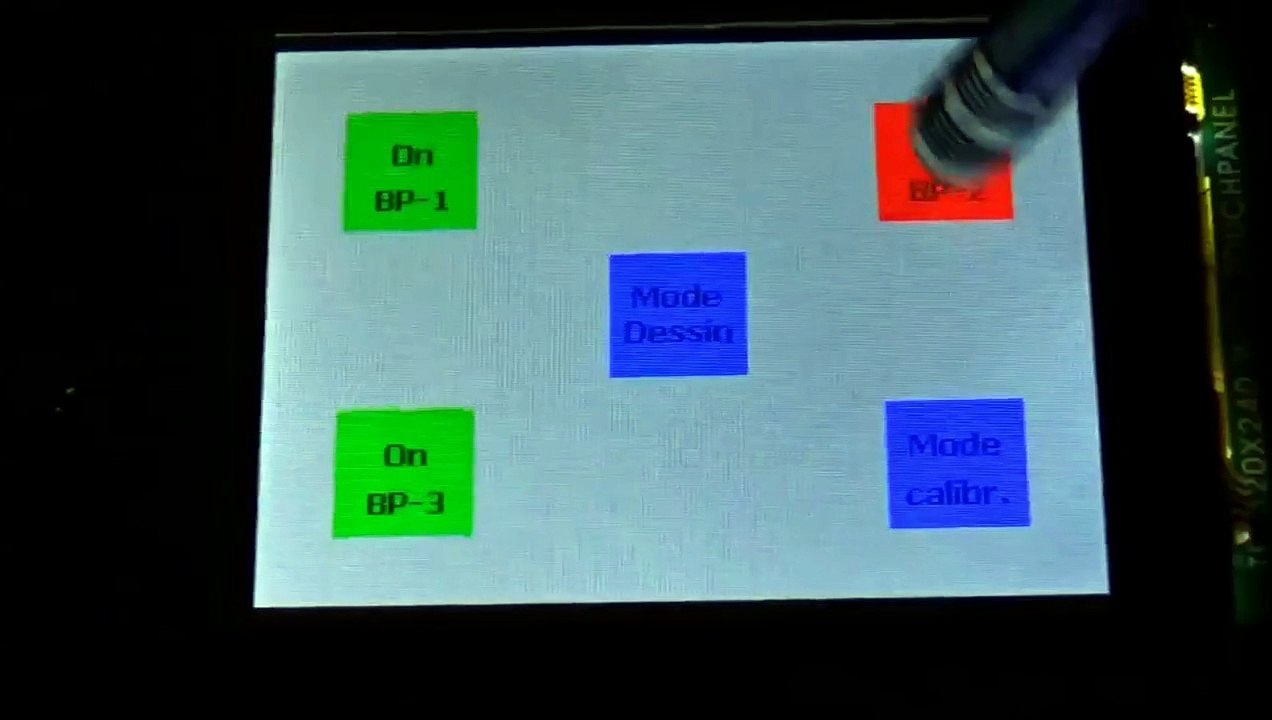 Ecran TFT PROTO, avec driver ILI9341