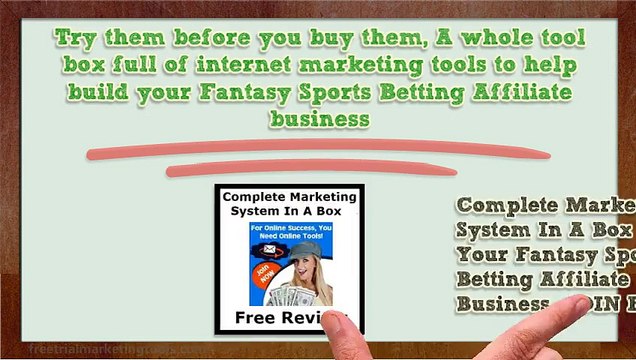 Free Trial Marketing Lead Tools For Fantasy Sports Betting Affiliate Business