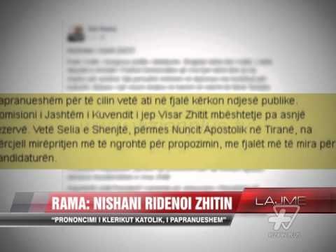Rama reagon për Visar Zhitin - News, Lajme - Vizion Plus