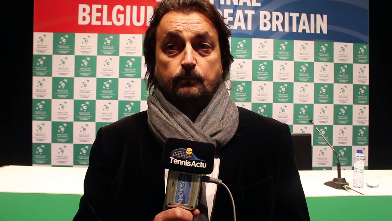 Coupe Davis 2015 Henri Leconte : "David Goffin et Steve Darcis prêts pour l'exploit contre les Murray"