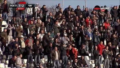 1-2 Zoran Baldovaliev Goal Bulgaria  A Grupa - 28.11.2015, Lokomotiv Plovdiv 1-2 Cherno More Varna