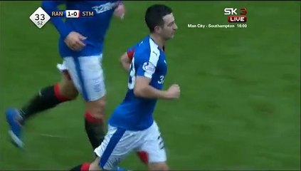 1-0 Jason Holt Goal Scotland  Challenge Cup  Semifinal - 28.11.2015, Rangers FC 1-0 St. Mirren