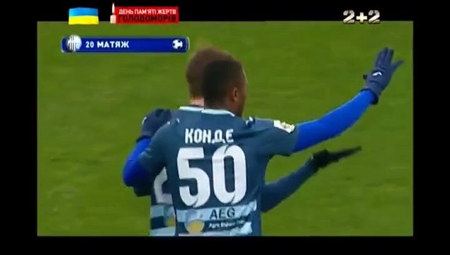 2-1 Ivan Matyazh Goal Ukraine Vyscha Liga - 28.11.2015, Karpaty Lviv 2-1 Olimpik Donetsk