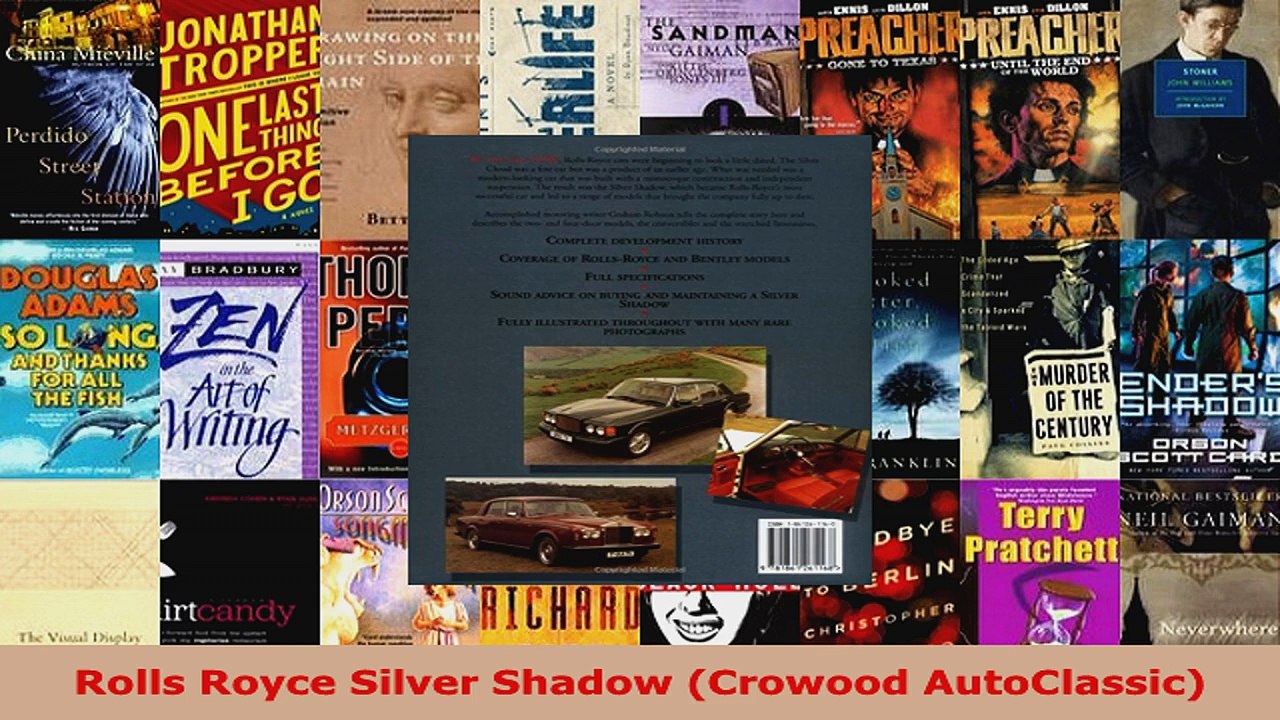 Download  Rolls Royce Silver Shadow Crowood AutoClassic PDF Free