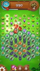 Blossom Blast Saga Level 145 No Booster 3 Stars