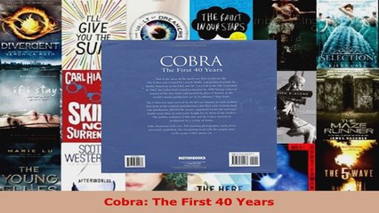 Read  Cobra The First 40 Years Ebook Free