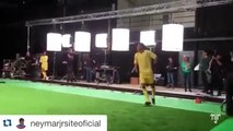 Neymar Amazing Rabona Trick Shot in a Commercial 2015