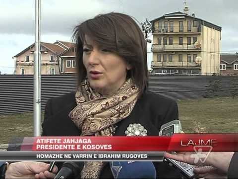 Festa e Pavarësisë në Kosovë, homazhe te varri i Rugovës - News, Lajme - Vizion Plus
