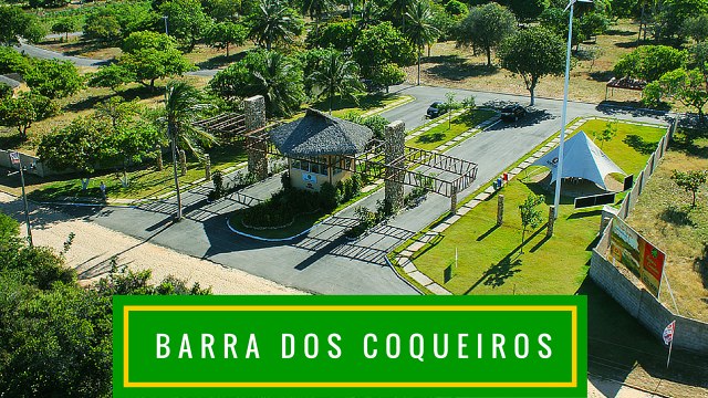 BARRA DOS COQUEIROS - IMAGENS DRONE - CONDOMINIO FECHADO DE LOTES NA CAPONGA EM FORTALEZA CEARA-HD