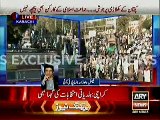 Fisal vawda media talk on karachi rally for LB election with siraj ul haq,ary news