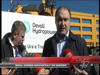 Inaugurohet aksi Banjë - Gramsh - News, Lajme - Vizion Plus