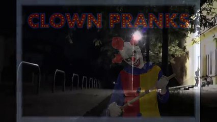 Clown Prank Horror [Candid camera]