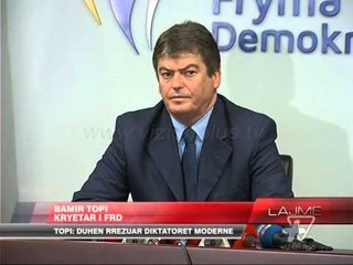 Topi: Duhen rrëzuar diktatorët modernë - News, Lajme - Vizion Plus