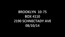 FDNY Radio: Brooklyn 10-75 Box 4110 08/10/14