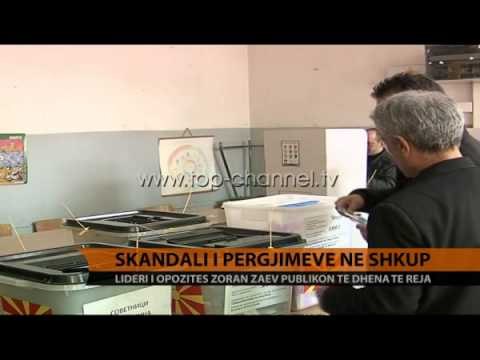 Shkup, lideri i opozitës publikon të tjera përgjime - Top Channel Albania - News - Lajme