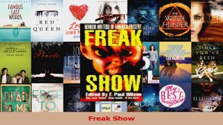 Read  Freak Show Ebook Free