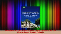 Read  Intrigen an der Côte dAzur Der zweite Fall für Kommissar Duval KiWi Full Download