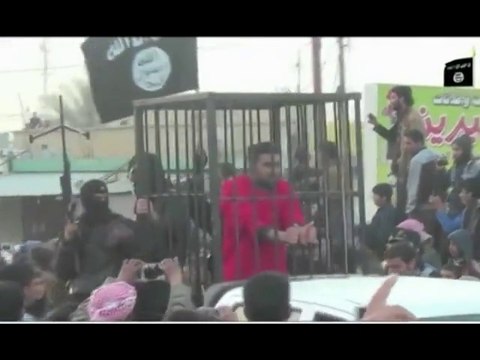 SHTETI ISLAMIK TJETER VIDEO, BEN PARADE ME TE BURGOSURIT KURDE PESHMERGA LAJM