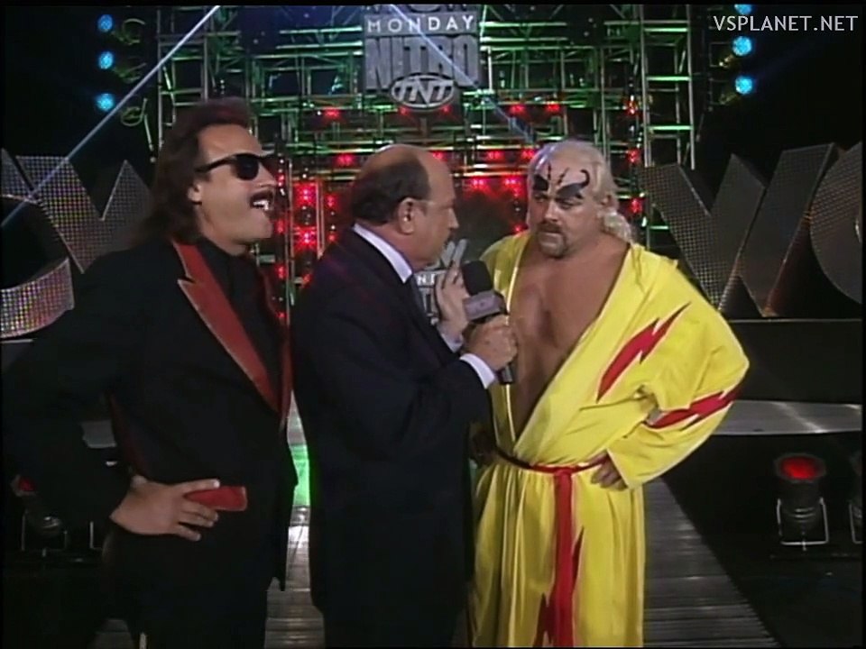 Jimmy Hart & Taskmaster interview @ WCW Monday Nitro 27.11.1995