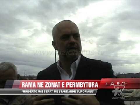 Rama në zonat e përmbytura - News, Lajme - Vizion Plus