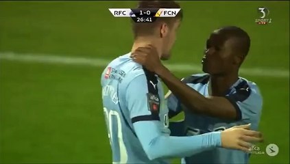 1-0 Piotr Parzyszek Goal Denmark Superligaen - 28.11.2015, Randers FC 1-0 FC Nor