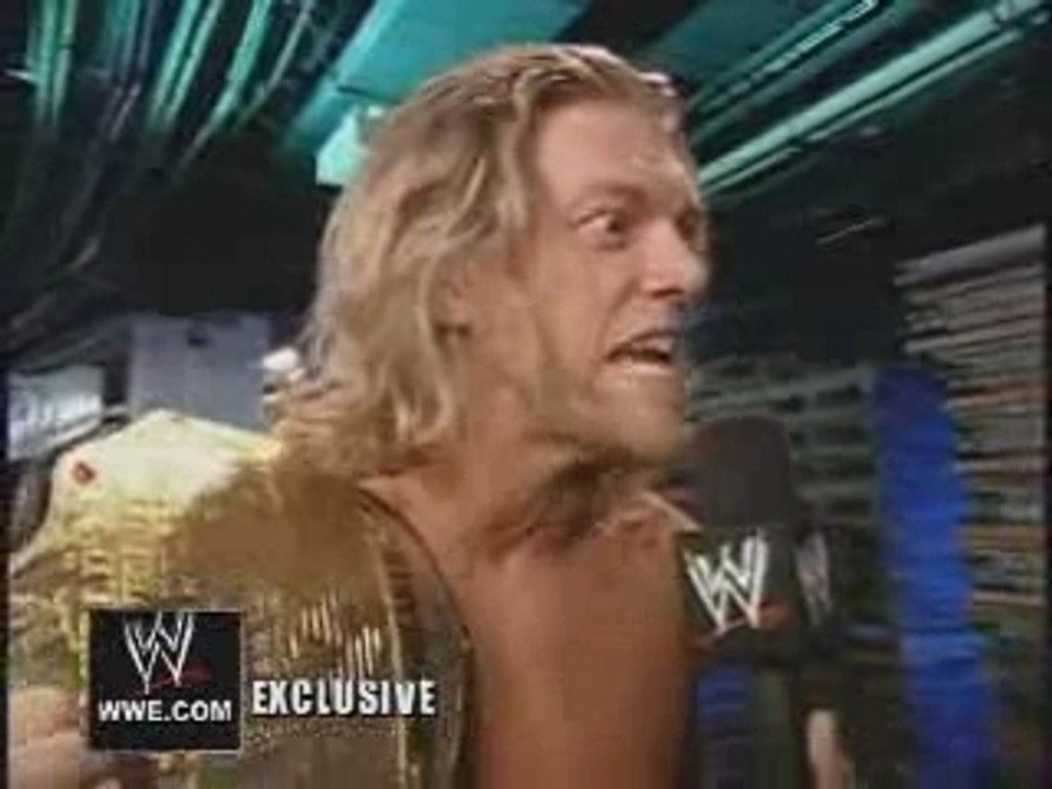 Edge interview on coming wwe world champ