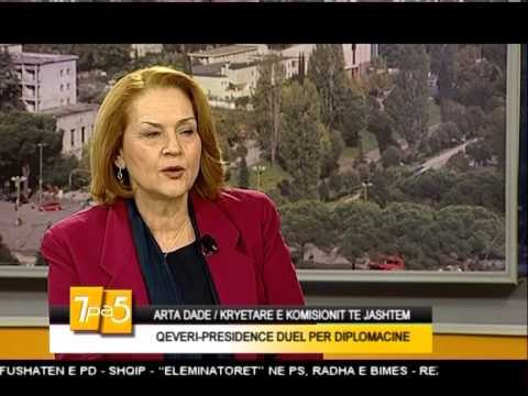 7pa5 - Qeveri-Presidence, duel per diplomacine - 25 Shkurt 2015 - Show - Vizion Plus