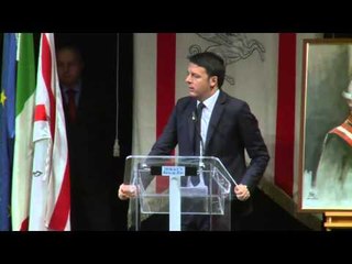 Firenze - Renzi al Teatro della Pergola (28.11.15)