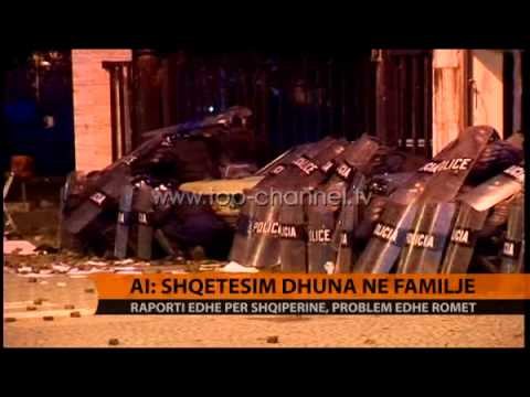 AI: Shqetësim dhuna në familje - Top Channel Albania - News - Lajme