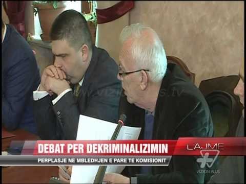Dekriminalizimi, përplasje në mbledhjen e parë të komisionit - News, Lajme - Vizion Plus