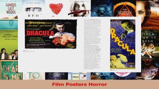 PDF Download  Film Posters Horror PDF Full Ebook