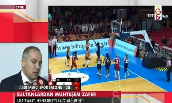 Galatasaray-Fenerbahçe 76-72 | Maç sonu Ekrem Memnun'un açıklamaları.