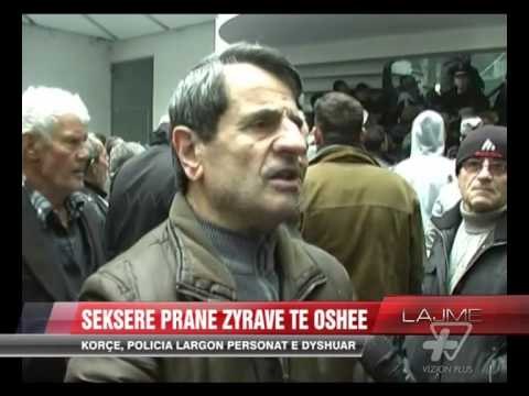 Kaos në zyrat e OSHEE në qytetin e Korçës - News, Lajme - Vizion Plus