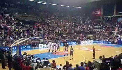 Atmosphere from Belgrade basketball game Red Star - Real Madrid 27.11.15