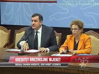 Kreditet për mjekët dhe farmacistët - News, Lajme - Vizion Plus