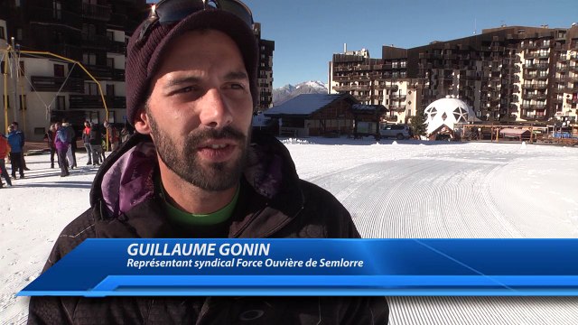 D!CI TV : Près de 80 employés de la Semlorre ont manifesté aux Orres cet après-midi