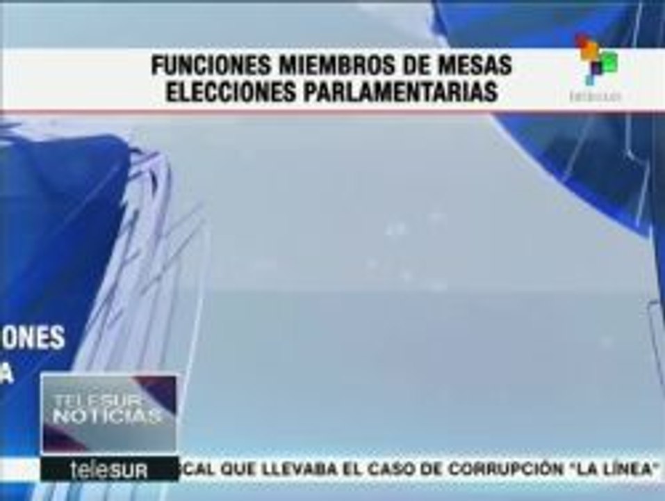 Venezuela: CNE continúa con actividades previas a elecciones del 6D