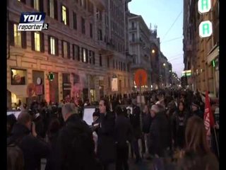 PERLESHJE TE DHUNSHME NE ROME,SHKAK JANE QENDRIMET E PARTIVE PER EMIGRANTET LAJM