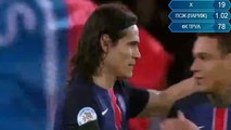 1-0 Edinson Cavani Amazing Goal - Paris Saint Germain v. Troyes 28.11.2015 HD