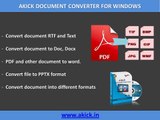 How To Convert PDF To Word Online - Akick