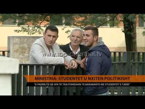 Ministria e Arsimit: Studentët u nxitën politikisht - Top Channel Albania - News - Lajme