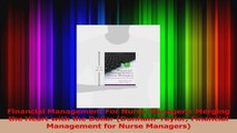 PDF Download  Financial Management For Nurse Managers Merging the Heart with the Dollar DunhamTaylor Download Online