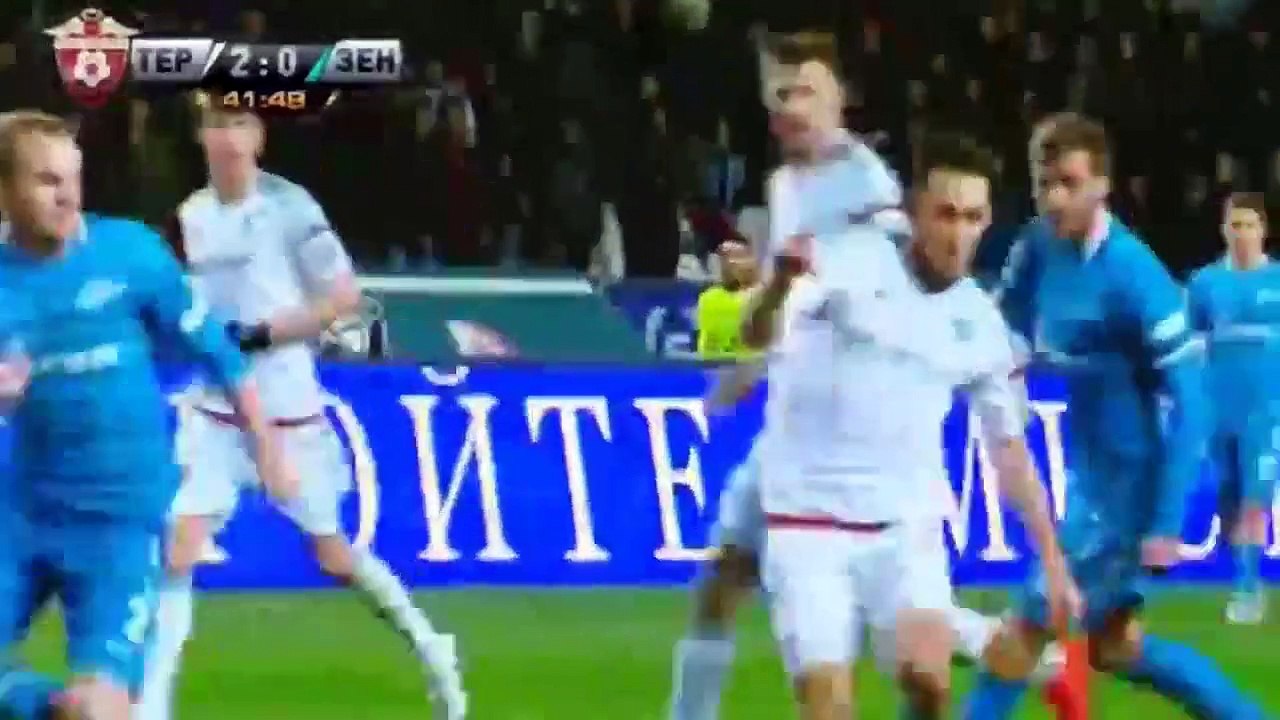 ТЕРЕК - ЗЕНИТ 3:1 ВСЕ ГОЛЫ 28.11.2015 [HD] Terek Grozny-Zenit St.Pt 3:1