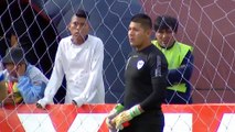 Keeper saves two penalties in one game