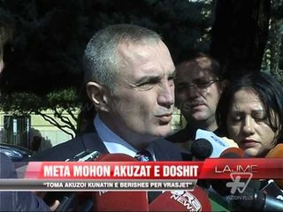 Meta mohon akuzat e Doshit - News, Lajme - Vizion Plus