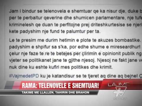 Rama takon Llallën e Tahirin - News, Lajme - Vizion Plus