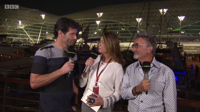 BBC F1: Mark Webber Interview after Q3 (2015 Abu Dhabi Grand Prix)